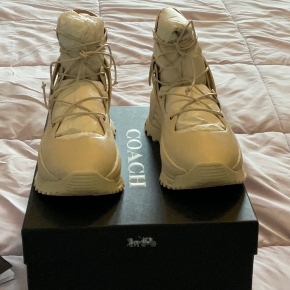 Coach lace up sneakers